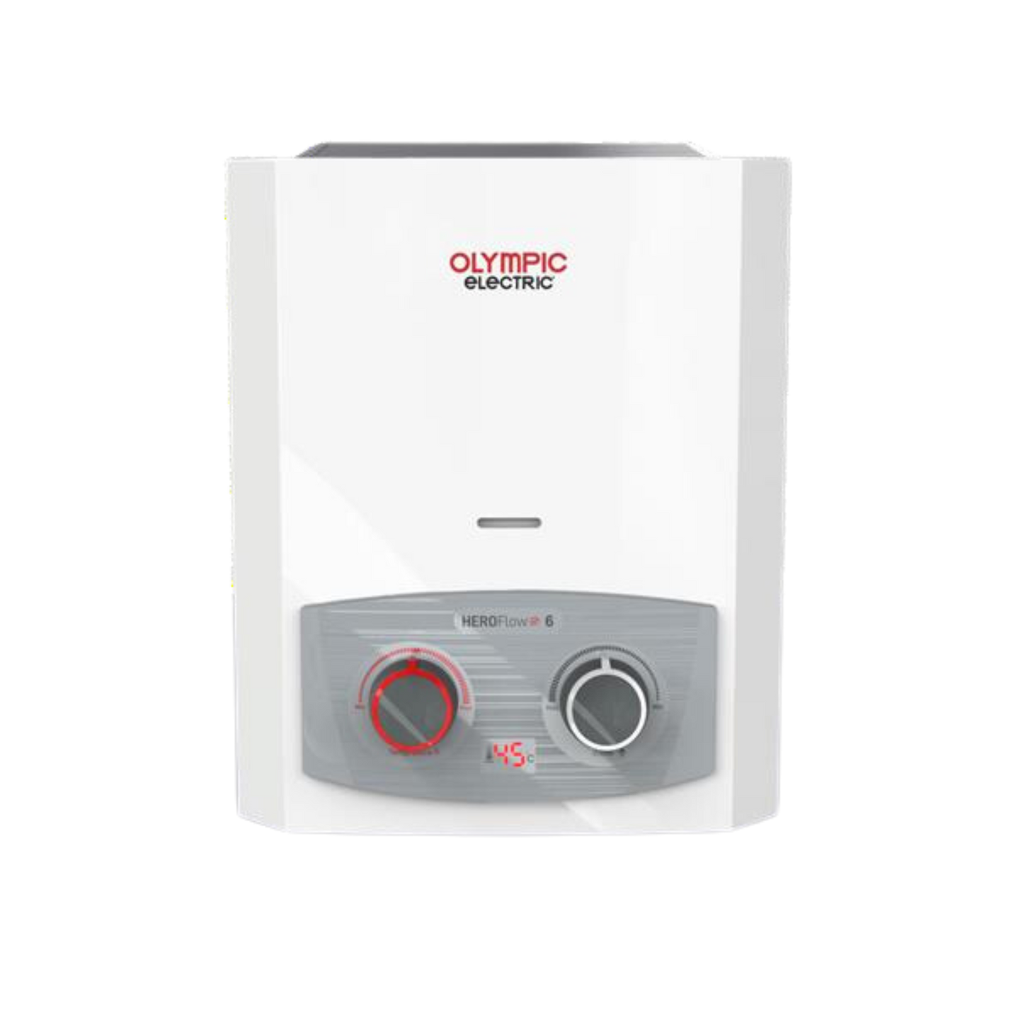 Olympic Electric Digital Gas Water Heater Hero