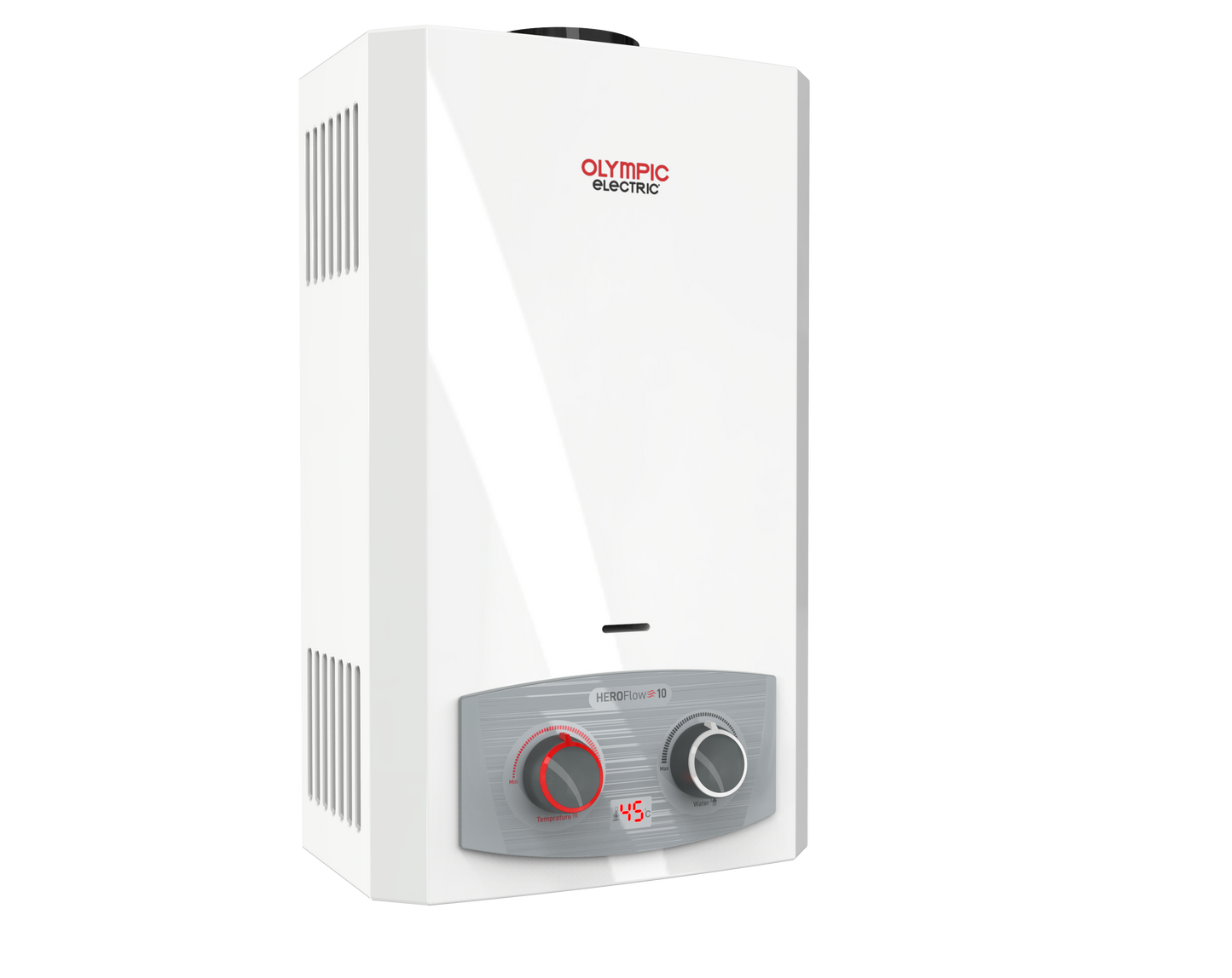 Olympic Electric Digital Gas Water Heater Hero